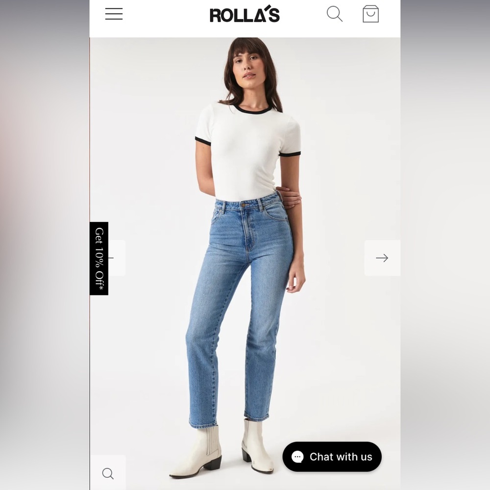 Rolla’s Original High Rise Straight
